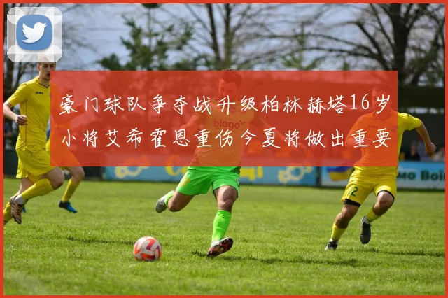 豪门球队争夺战升级柏林赫塔16岁小将艾希霍恩重伤今夏将做出重要决定